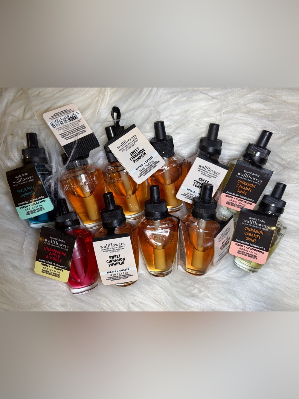 Bath & Bodyworks Wallflower Refills Bundle - Fall Scents - 12